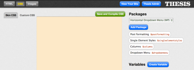Thesis version 2.0 now sports a fancy new UI with MoreClumsy (tm) Thesis version 2.0 now sports a fancy new UI with MoreClumsy (tm)