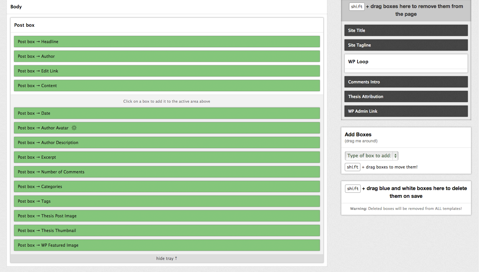 Copyright footer wordpress thesis