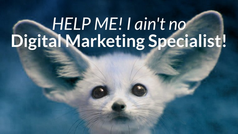 Help Me I Ain't No Digital Marketing Specialist!
