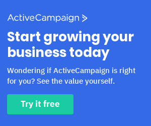 ActiveCampaign banner – Start Growing Your Business Today